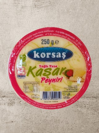 Korsaş Kaşar Peyniri 250 GR